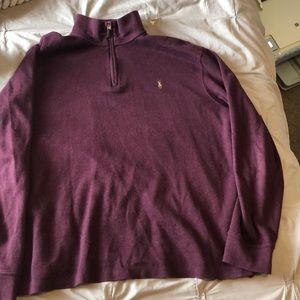 Ralph Lauren quarter zip sweater